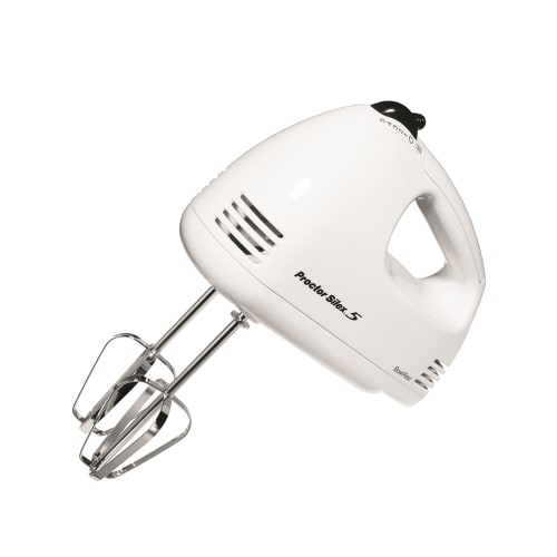 Proctor Silex Easy Mix™ 5 Speed Hand Mixer, White